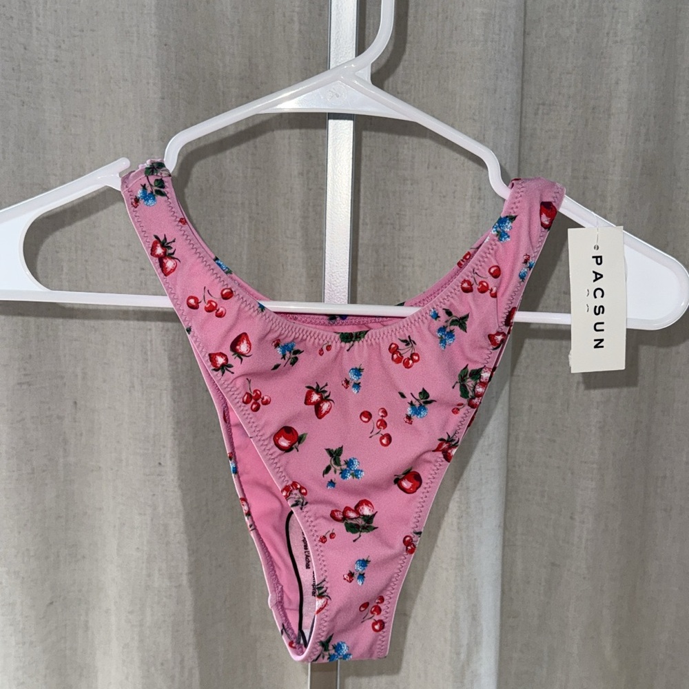 PacSun Pink Bikini with Playful Design